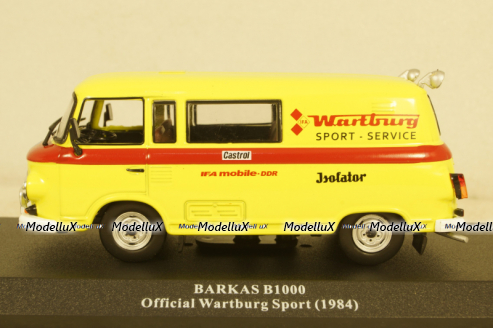 Barkas B 1000, Team Wartburg, Rally Assistance №36 1:43