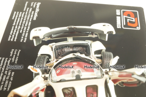 Pagani Utopia 2022, white, 43012WH, LCD 1:43