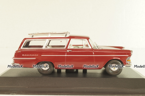 Opel Rekord Caravan 1960, rubin, 430040212, Minichamps 1:43