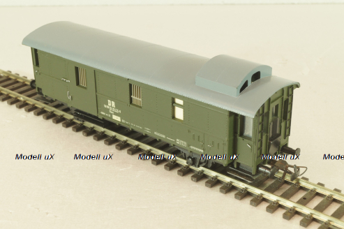 Вагон-багажный, 2-х осный, DR, #50 50 93-26 215 0, green, 5/536-820, Piko 1:87 HO