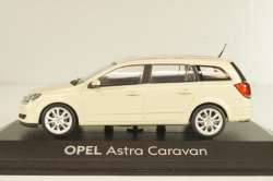 Opel Astra (H) Caravan 2003, beige, Minichamps 1:43