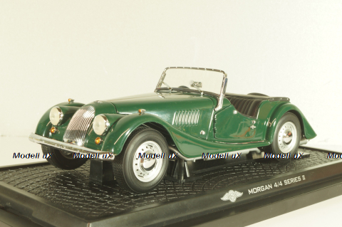 Morgan 4/4 series II 1955, green, 08111G, Kyosho 1:18
