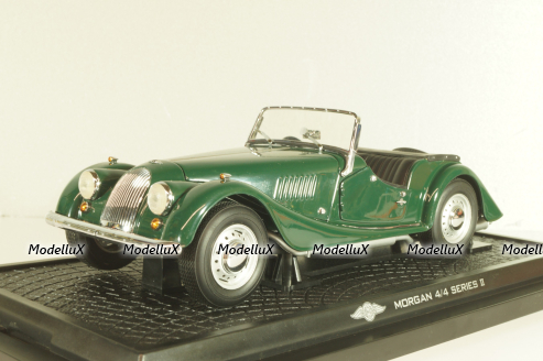 Morgan 4/4 series II 1955, green, 08111G, Kyosho 1:18