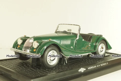 Morgan 4/4 series II 1955, green, 08111G, Kyosho 1:18