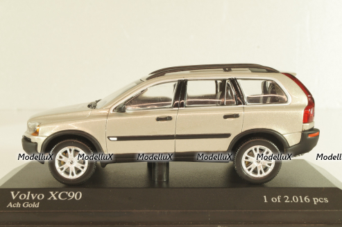 Volvo XC90 2008, SUV, gold metallic, 400171370, Minichamps 1:43