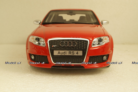 Audi RS 4 (B7) 4.2 MSI 2005  Misano red, OT400, Otto 1:18 