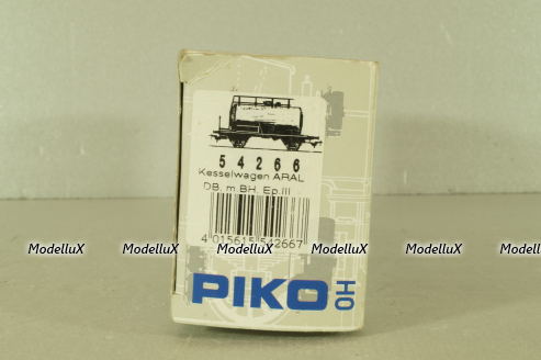 Вагон-цистерна "ARAL", 2-х осный, DB, эпоха III #503197, blue, 54266, Piko 1:87 HO
