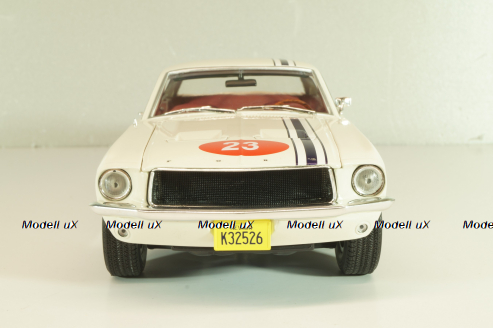 Ford Mustang 1967 from series "The Mod Squard", white, 13639, Greenlight 1:18