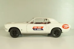 Ford Mustang 1967 from series "The Mod Squard", white, 13639, Greenlight 1:18