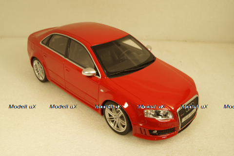 Audi RS 4 (B7) 4.2 MSI 2005  Misano red, OT400, Otto 1:18 
