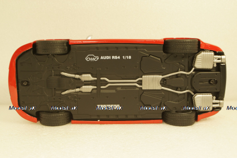Audi RS 4 (B7) 4.2 MSI 2005  Misano red, OT400, Otto 1:18 