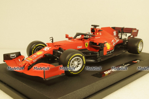 Ferrari SF21 #16  Formula 1 2021, Charles Leclerc  Bburago 1:18
