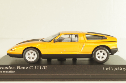 Mercedes-Benz C111/II 1970, orange mrtallic, 430030060, Minichamps 1:43