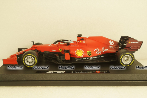 Ferrari SF21 #16  Formula 1 2021, Charles Leclerc  Bburago 1:18
