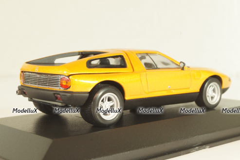 Mercedes-Benz C111/II 1970, orange mrtallic, 430030060, Minichamps 1:43