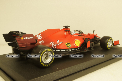 Ferrari SF21 #16  Formula 1 2021, Charles Leclerc  Bburago 1:18