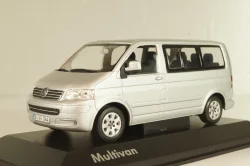 Volkswagen Multivan T5 2003, silver, 7HO099300A7W, Minichamps 1:43