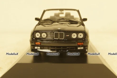 BMW M3 E30 Cabrio 1988, blackmetallic, 940020334, Maxichamps 1:43