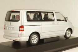 Volkswagen Multivan T5 2003, silver, 7HO099300A7W, Minichamps 1:43