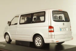 Volkswagen Multivan T5 2003, silver, 7HO099300A7W, Minichamps 1:43