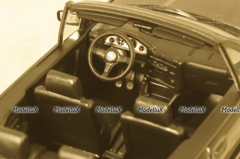 BMW M3 E30 Cabrio 1988, blackmetallic, 940020334, Maxichamps 1:43
