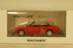 BMW M3 E30 Cabriolet 1980 red, 943020333, Minichamps 1:43