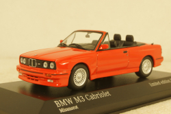 BMW M3 E30 Cabriolet 1980 red, 943020333, Minichamps 1:43