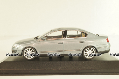 Volkswagen Passat (B6) 2005, grey, 3C0099300A7T, Minichamps 1:43