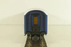 Вагон пассажирский 1-2 класс, 4-х осный 1-2-st classe, DB, blue/silver, 389, Kleinbahn 1:87 HO