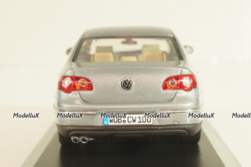 Volkswagen Passat (B6) 2005, grey, 3C0099300A7T, Minichamps 1:43