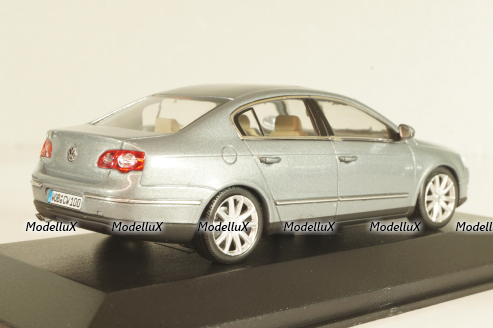 Volkswagen Passat (B6) 2005, grey, 3C0099300A7T, Minichamps 1:43