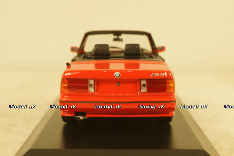 BMW M3 E30 Cabriolet 1980 red, 943020333, Minichamps 1:43