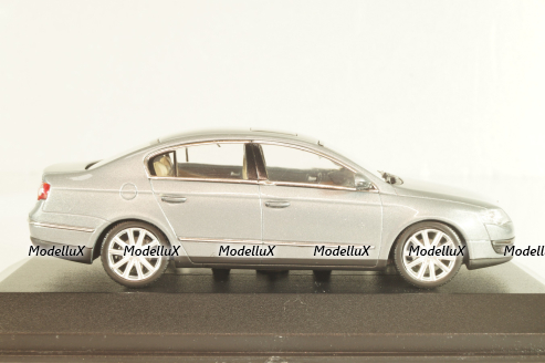 Volkswagen Passat (B6) 2005, grey, 3C0099300A7T, Minichamps 1:43