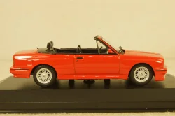 BMW M3 E30 Cabriolet 1980 red, 943020333, Minichamps 1:43