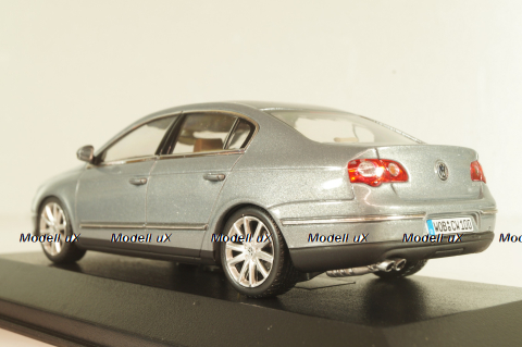Volkswagen Passat (B6) 2005, grey, 3C0099300A7T, Minichamps 1:43