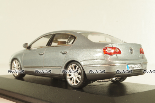 Volkswagen Passat (B6) 2005, grey, 3C0099300A7T, Minichamps 1:43