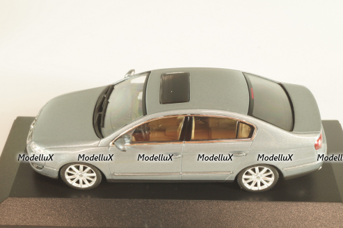 Volkswagen Passat (B6) 2005, grey, 3C0099300A7T, Minichamps 1:43