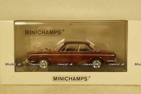 BMW 2000 CS 1967 darkred, 943025083, Minichamps 1:43
