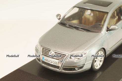 Volkswagen Passat (B6) 2005, grey, 3C0099300A7T, Minichamps 1:43