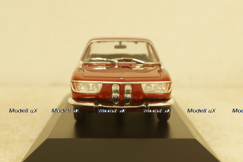 BMW 2000 CS 1967 darkred, 943025083, Minichamps 1:43