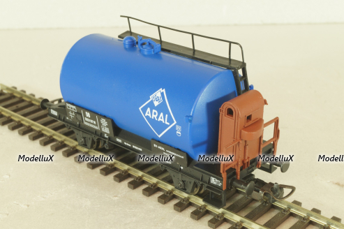 Вагон-цистерна "ARAL", 2-х осный, DB, эпоха III #503197, blue, 54266, Piko 1:87 HO