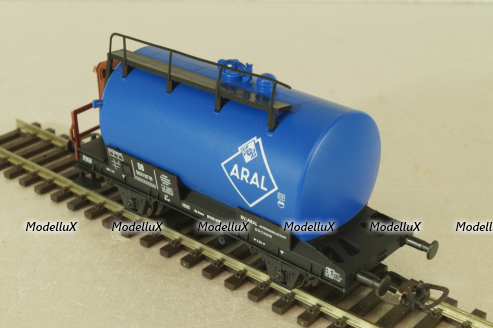 Вагон-цистерна "ARAL", 2-х осный, DB, эпоха III #503197, blue, 54266, Piko 1:87 HO