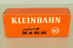 Вагон грузовой саморазгрузочный, 2-х осный, DR, эпоха III, brown, , 335, Kleinbahn 1:87 HO