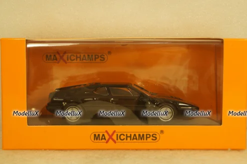 BMW M1 1979, black, 940025021, Maxichamps 1:43