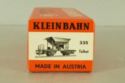 Вагон грузовой саморазгрузочный, 2-х осный, DR, эпоха III, brown, , 335, Kleinbahn 1:87 HO
