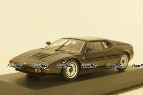 BMW M1 1979, black, 940025021, Maxichamps 1:43