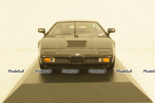 BMW M1 1979, black, 940025021, Maxichamps 1:43