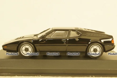 BMW M1 1979, black, 940025021, Maxichamps 1:43