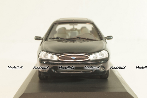 Ford Mondeo Ghia sedan (MK3) 1992, dark green, Minichamps 1:43