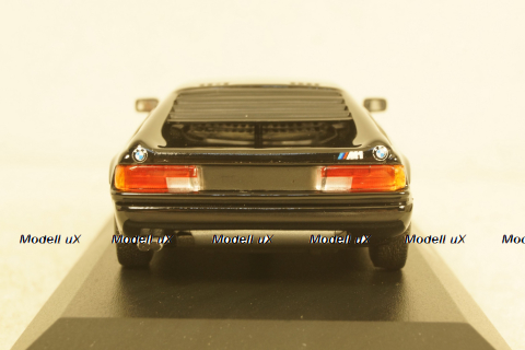 BMW M1 1979, black, 940025021, Maxichamps 1:43